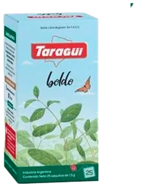 TE TARAGUI BOLDO 25 SOBRES