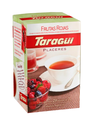 TE TARAGUI FRUTAS ROJAS 20 SOBRES