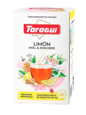 TARAGUI TE LIMON MIEL Y JENGIBRE 20U