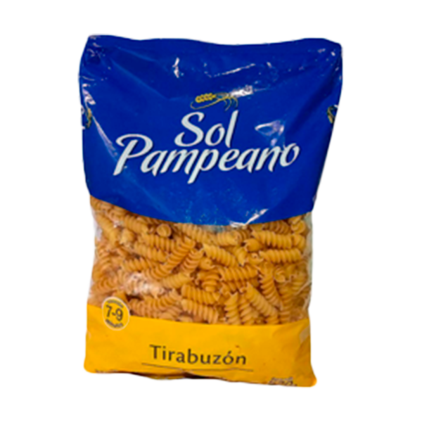 tirabuzon-sol-pampeano.png FIDEOS SOL PAMPEANO TIRABUZON 500GRS