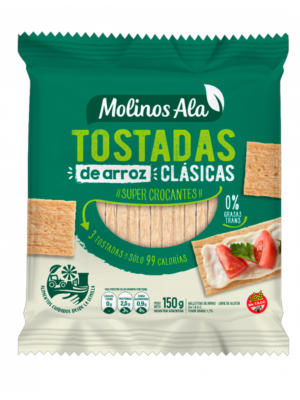 TOSTADAS CLASICAS MOLINOS ALA 150GRS