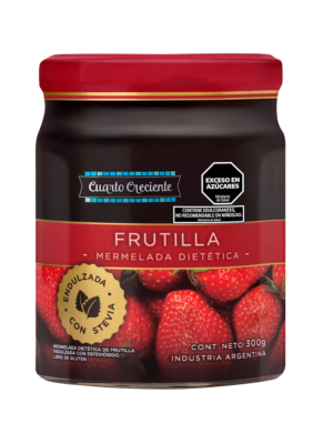 MERMELADA CUARTO CRECIENTE STEVIA FRUTILLA