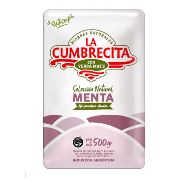 yerba-cumbresita-menta.png YERBA MATE LA CUMBRECITA MENTA 500GR