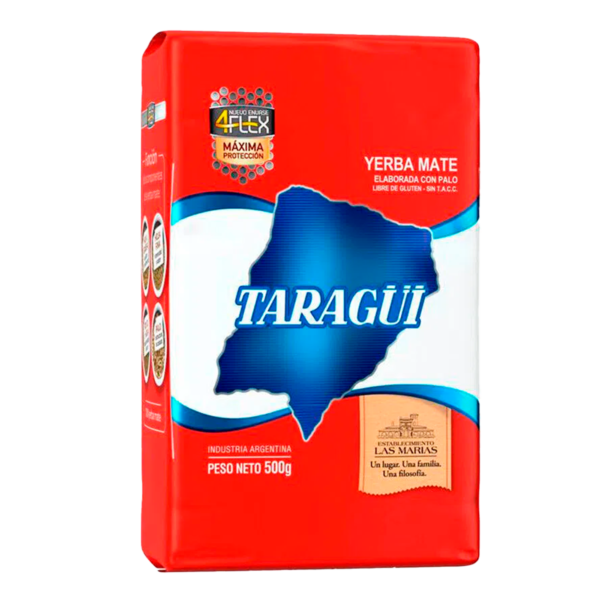 yerba-taragui-500g.png YERBA TARAGUI 4 FLEX SIN PALO 500GR