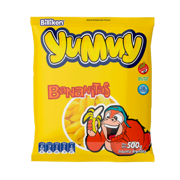 YUMMY BANANITAS 500GRS