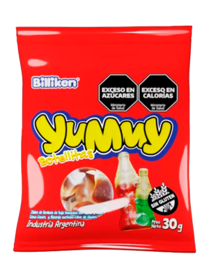 GOMITAS YUMMY BOTELLITAS 30GRS
