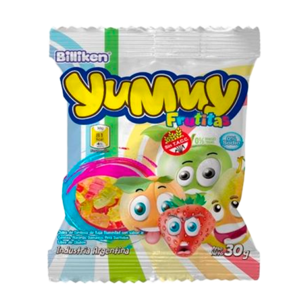 YUMMY FRUTITAS 30 GRS